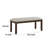 Anoki Chenille Upholstered Bench