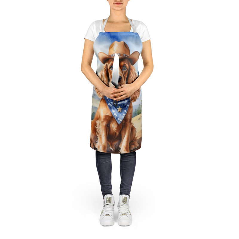 No Pattern Bib Apron