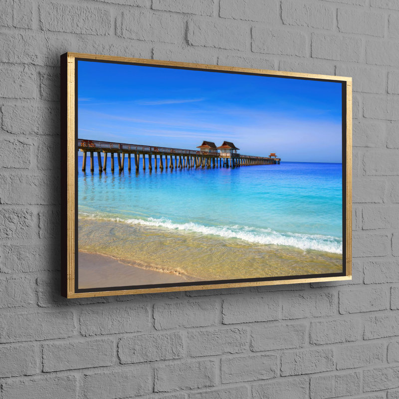 Print on Canvas, Gold Floater Framed, 80 cm H x 110 cm W