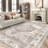 Wide Hallway Runner Rug: Vintage Washable Soft Rugs for Living Room Bedroom Water Resistant Carpet with Non-Slip Backing for Entry Kitchen Dining Room Thin Nursery Bathroom Floor Mat(Beige)-785204786