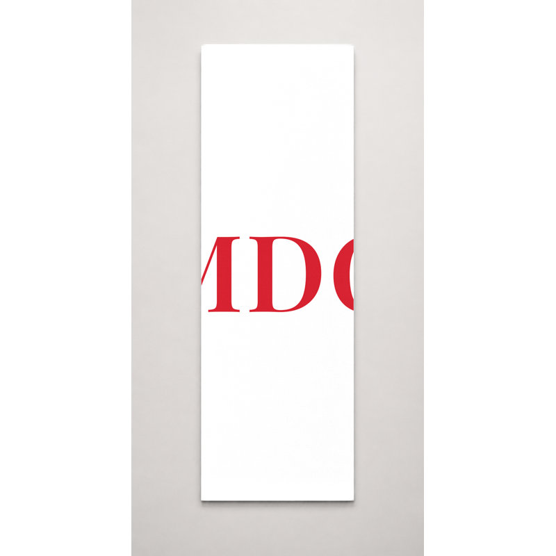 Drapeau du monde de Madagascar, monogramme de luxe en diamants — Vert, blanc et rouge — Grande toile murale