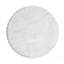 Table d'appoint d'extérieur sculptée Cicci, blanc, table