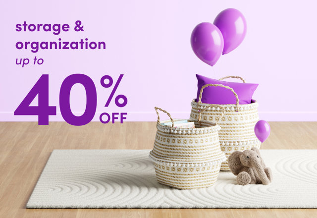 storage & organization sale.