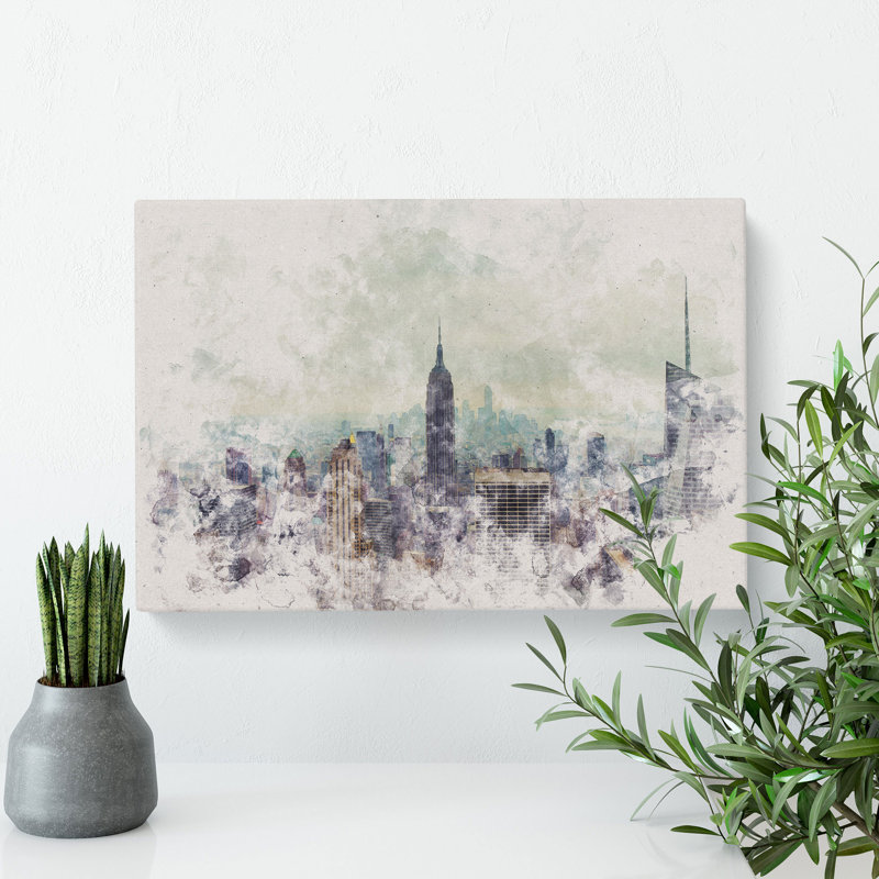 New York Skyline Vol.4 - Wrapped Canvas, 60cm H x 91cm W x 3cm D