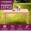 Reynoldsburg 4 - Person Solid Oak Dining Set