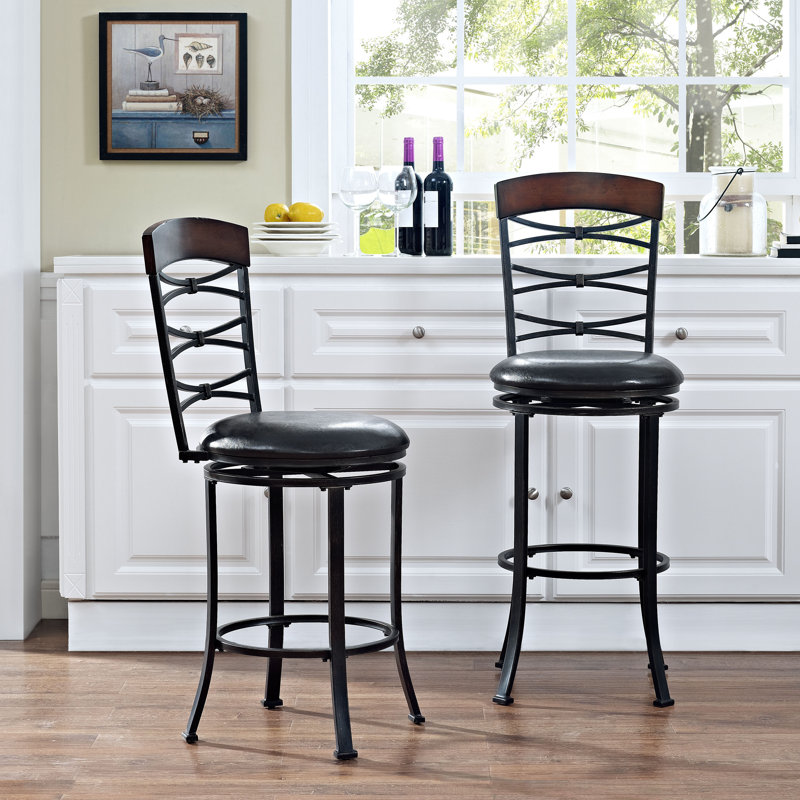 Tabouret de bar et de comptoir Jeremiah, Tabouret de bar (assise de 30 po de hauteur)