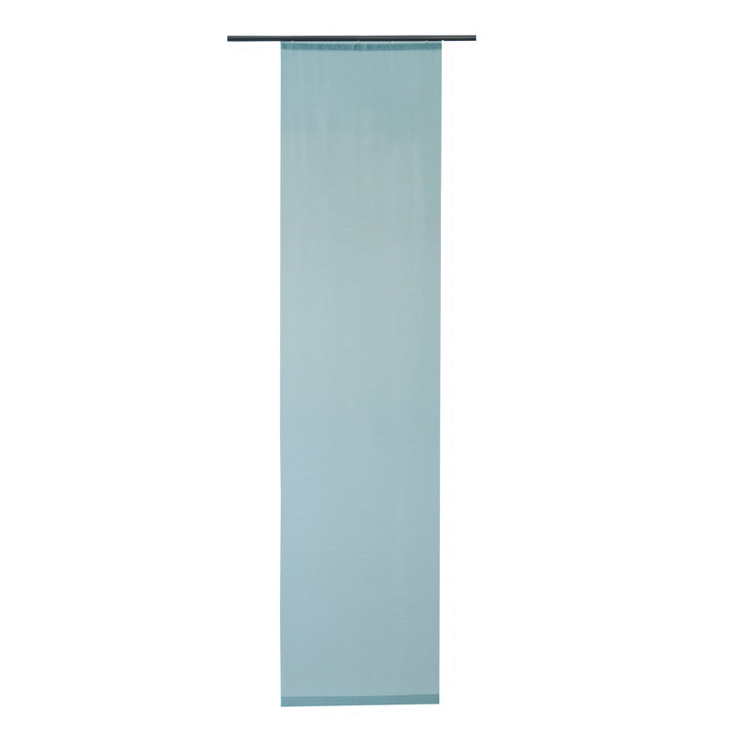 Deerfield Track Insert Sheer Sliding Panel, Aqua