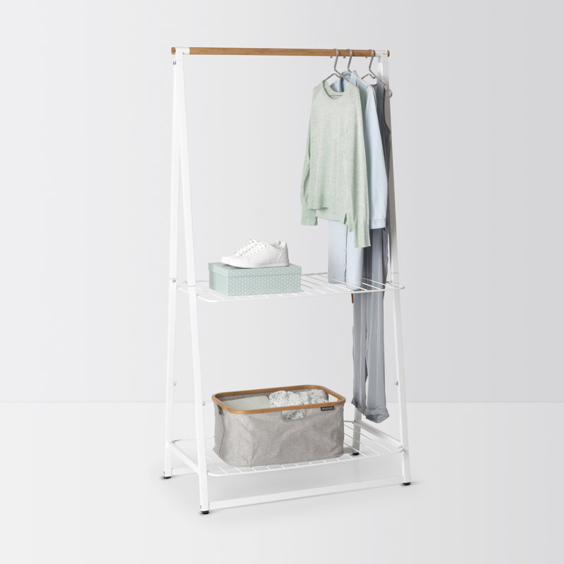 Brabantia Linn Garment Clothes Rack, Large, White