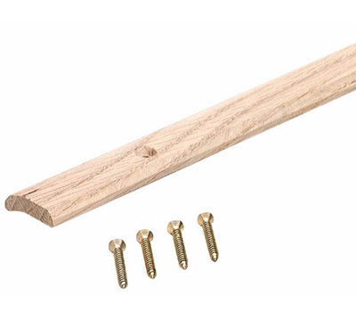 1'' W x 36'' L End Cap in Oak