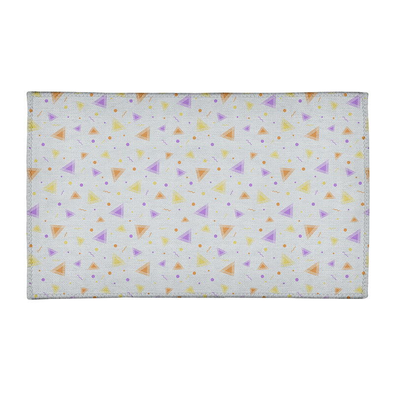 Chenille Geometric Indoor Rug, Rectangle 3' x 5'