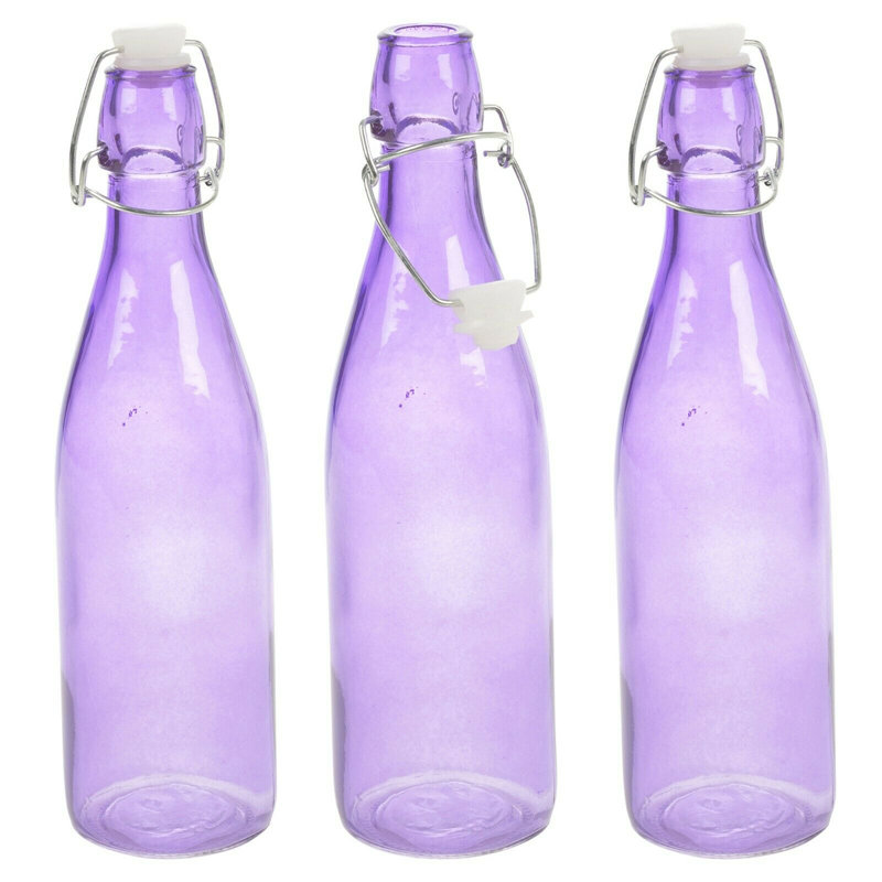 6 Piece Decanter Set, 27cm H x 7cm W x 7cm D, Green