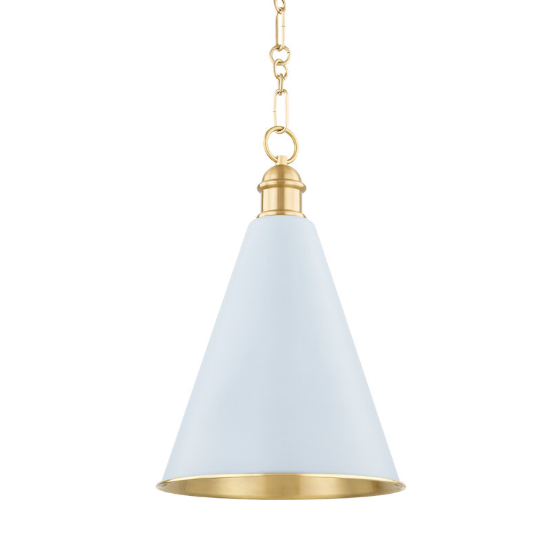 FENIMORE Pendant by Ariel Okin x Mitzi, 19.25" H x 12.5" W x 8" D, White