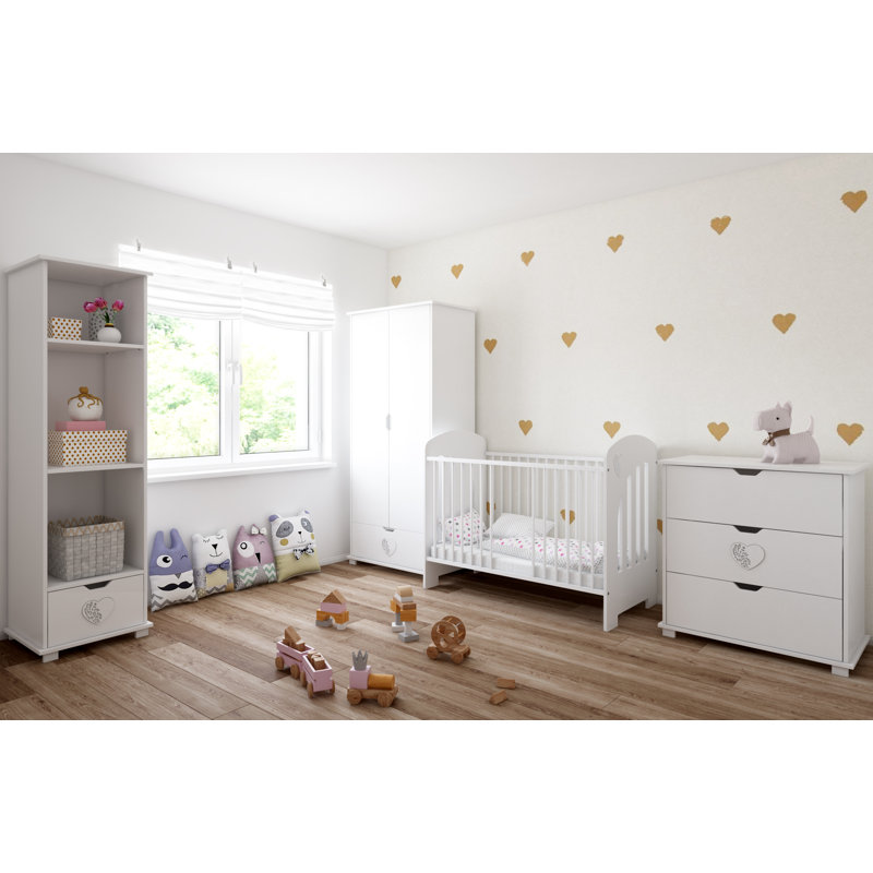 Enriquez Cot Bed, No, White