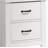 2-Drawer Nightstand, Bedside Table For Home