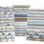 Drap-housse en flanelle 100% coton 4 pièces, carreaux gris à chevrons, doux et confortable, variété d'imprimés, drap plat, 2 taies d'oreiller ajustées, carreaux lavables à la machine
