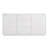 Modern White P2 Particle Board Dresser With 9 Drawers | 63"X16"X31" Three-Tier Storage Cabinet | 1PC
