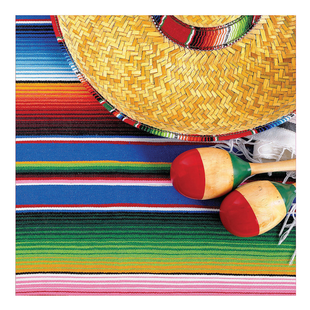 Fiesta Party Backdrop Decorative Accent The Holiday Aisle®