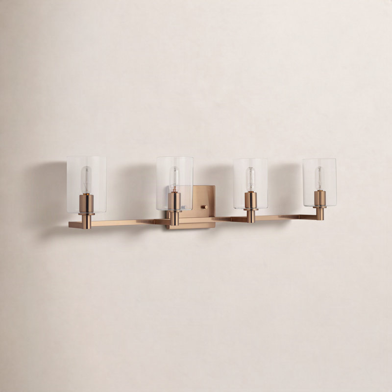 Fullton 4 - Light Vanity Light, Satin Brass