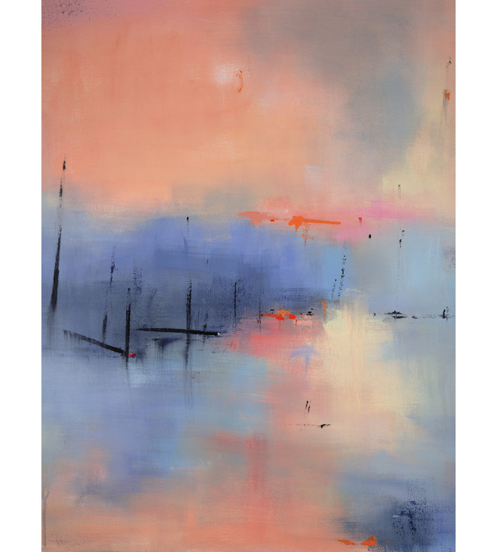 Heart Of A Sunshine Dream Vertical Print, Wrapped Canvas, No Mat, 40" H x 30" W