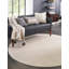 Tapis uni / rayé Brigit couleur vanille - ivoire-178885017