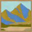 «High California Hills III» par Jacob Green, reproduction d'art sur toile encadrée-2066393034