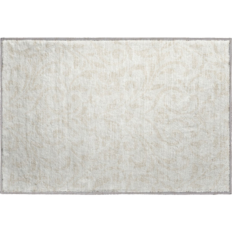 Premium Machine Washable Prisco Ivory Rug
