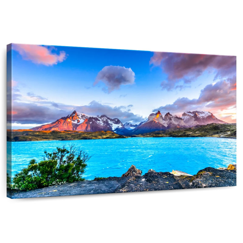 Alvord Torres Del Paine Landscape, 34" H x 51" W