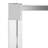 Charleston 52'' Glass Top Console Table