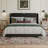 Charleston Wood Murphy Bed Chest with 6" Mattress-1006409634-991839587