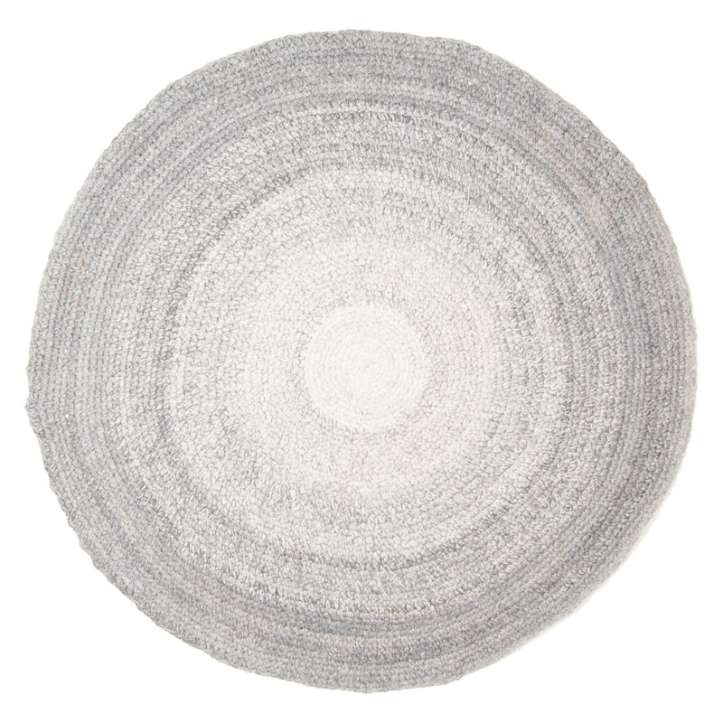 Tapis gris Sienna 4 pi 0 po x 4 pi 0 po
