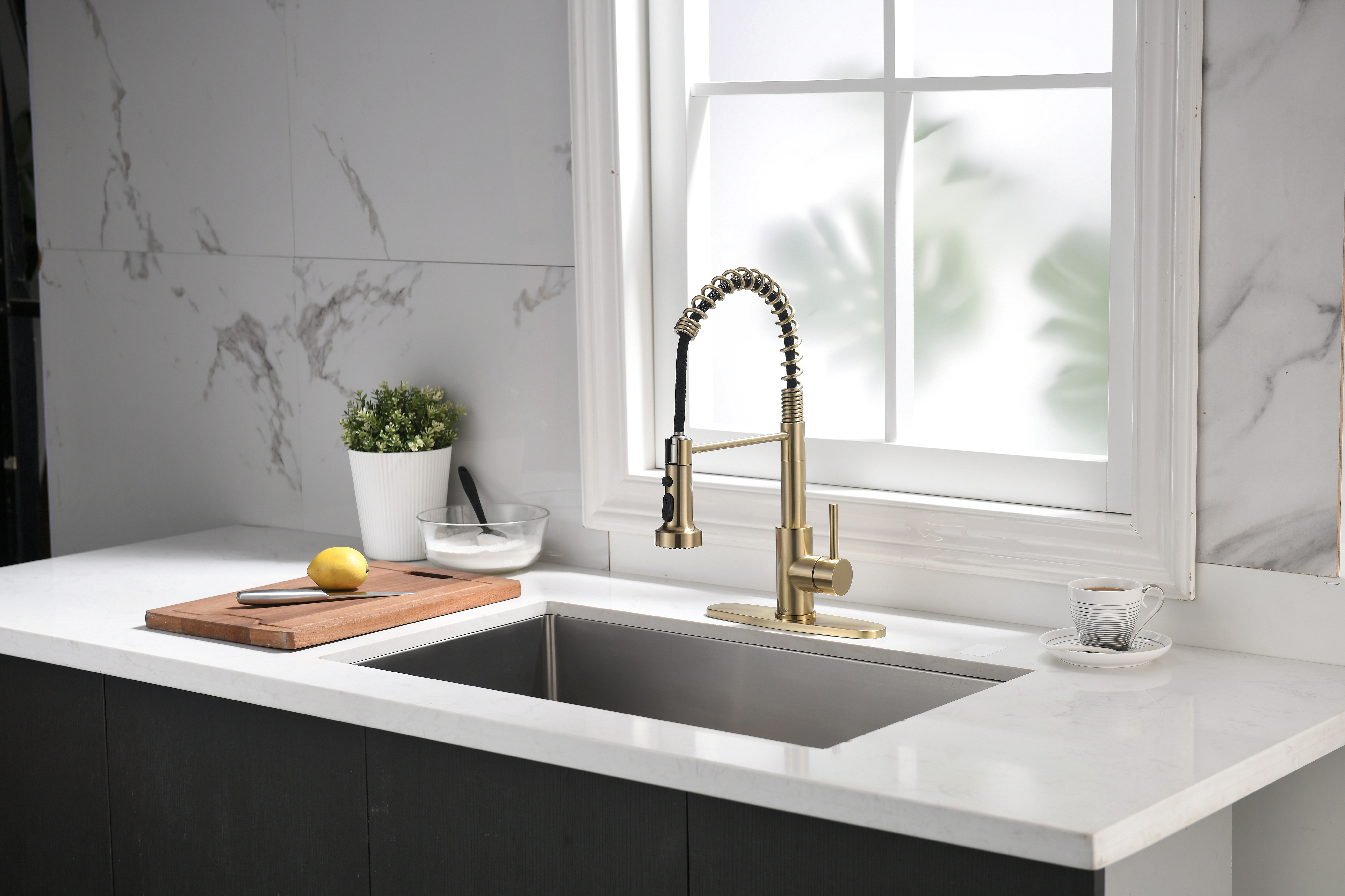 Tohlar Pull Down Kitchen Faucet