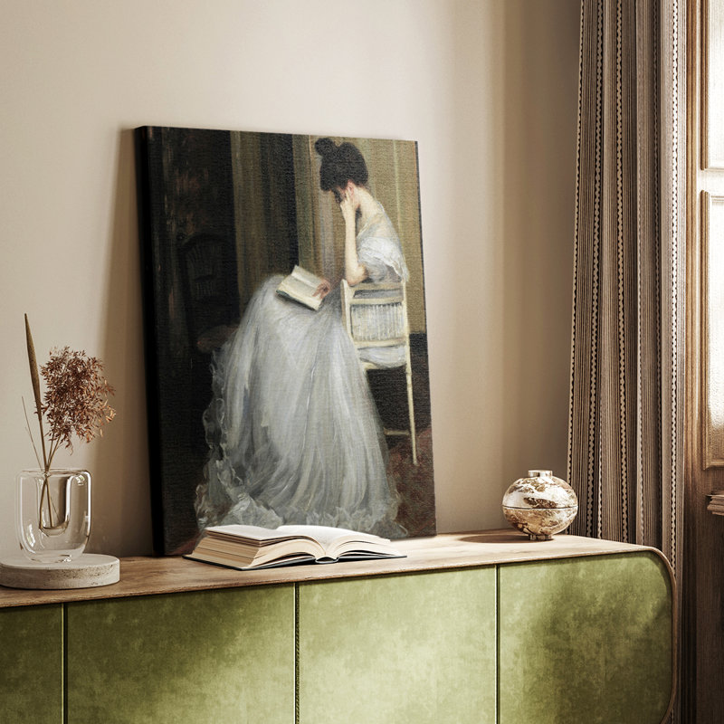 Reproduction de portrait rétro LVII - galerie Cavas sur mesure, H 18 po x l 12 po