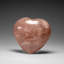 Genuine Polished Rose Quartz Heart From Brazil (365.1 Grams)