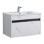 Ensemble de meuble-lavabo mural simple 30 po Kynlyn-1779548280