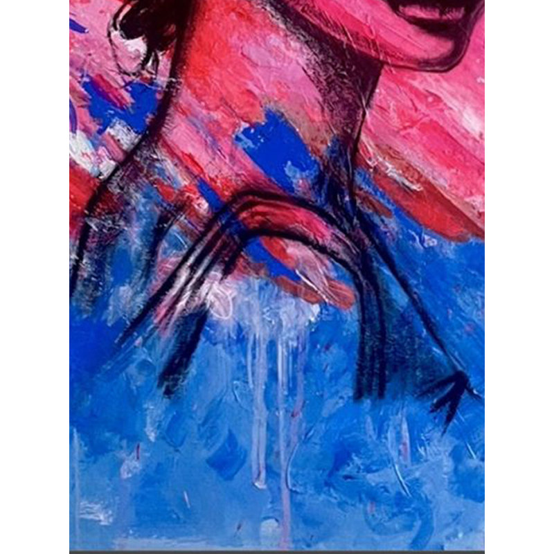 Beauté de la femme | Acrylique sur toile | Par Paritosh | Avec cadre