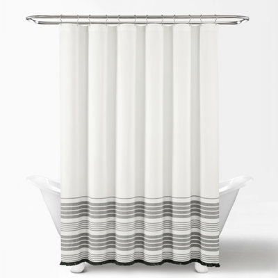 Nantucket Striped Shower Curtain
