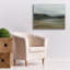 Art mural sur toile Misty River Valley par Haley Knighten, 34 po x 26 po