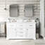 Base de meuble-lavabo double Adimar