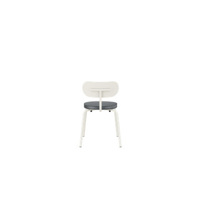 Chaise d'appoint en métal Khylia