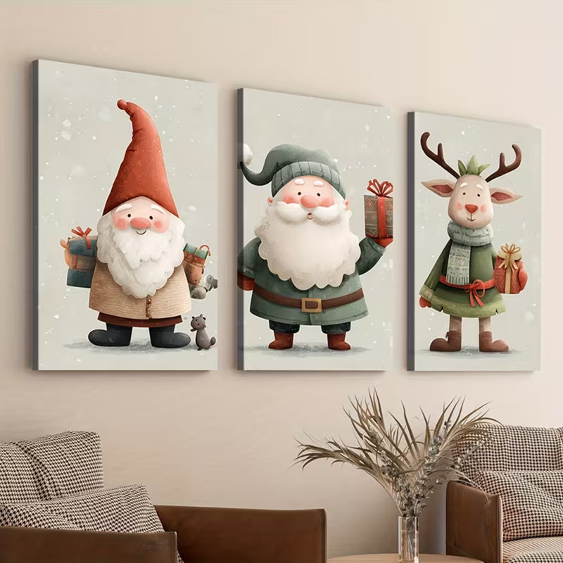 3 Piece Wrapped Canvas Print