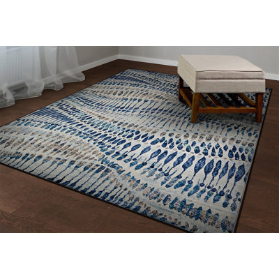 Tapis multicolore abstrait Healdton
