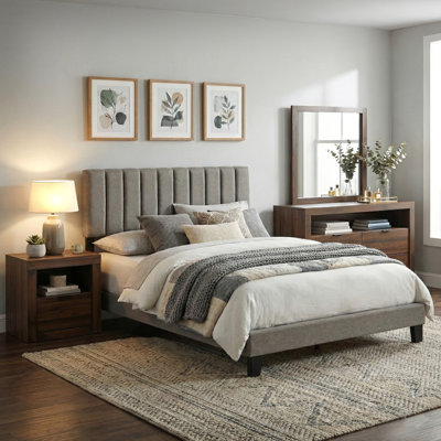 Ensemble de chambre à coucher 4 pièces Hildebran
