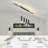 4 - Light Black LED Dimmable Kitchen Island Pendant