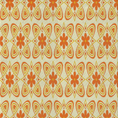 Jaune floral/Tapis décoratif orange Pemberton Heights