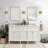 1-Light LED Wall Sconce, Brass Gold Metal and Crystal, Dimmable 6000K ETL-Certified Fixture**