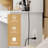 Greyden Vanity Set With LED Mirror & Built-in Outlets-1582080503
