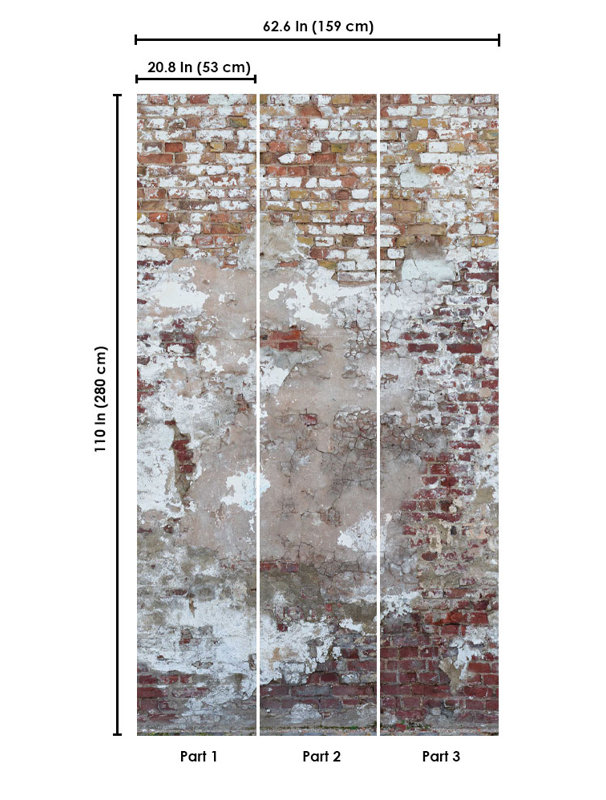 Brick Wall Mural