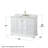 Deborah 48'' Single Bathroom Vanity with Marble Top-23113237-97728003