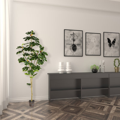 Artificial Potted Fig Tree