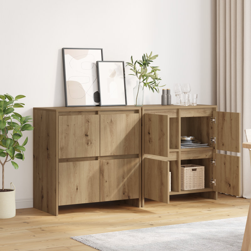 70cm Sideboard, Artisan Oak